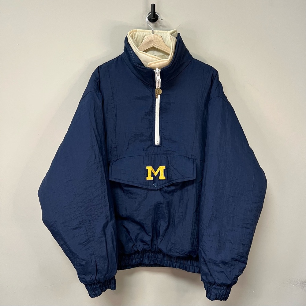 Vintage Michigan Wolverines Reversible Jacket